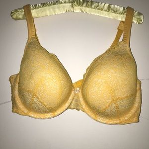 Cacique yellow T-Shirt bra 42D